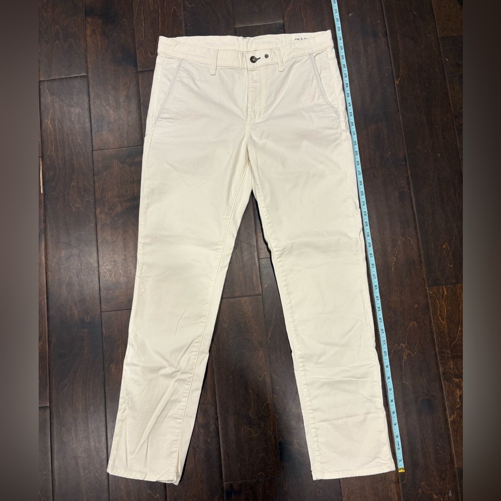 Rag & Bone Men's Cream Pants